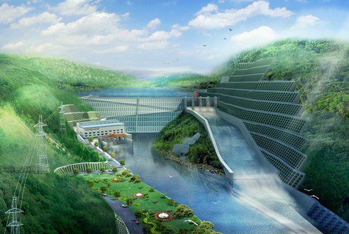 蛟河老挝南塔河1号水电站项目